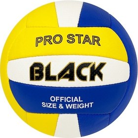 Resim Black Pro Star 5 No Voleybol Topu Lacivert - Sarı 