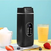 Resim Globalbloom Siyah 7.4v Kablosuz Blender Taşınabilir, Paslanmaz Çelik, 5 Saat Izolasyonlu, Seyahat Ve Ofis 