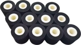 Resim Hasyılmaz Sıcak Damga Kodlama Makinesi Mürekkep Rulosu Siyah 36x40mm (12 Adet) 