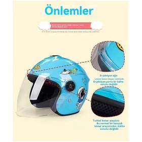 Resim Tongxida 4-12 Yaş Çocuklar İçin Sonbahar Kış Sıcak Tutun Pembe Kask Pembe 