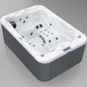 Resim Nora Outdoor SPA Havuzu - 155x225 / Beyaz / 3 Kişilik 