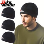 Resim Erkekler ve Kadınlar için 2 Adet Nem Çeken Kafatası Kapağı, motosikletçilerin eşyaları, Motosiklet Kask İç Kapak Nefes Alabilir Esnek Şapka Açık Hava Sporları Yürüyüş Kamp Bisiklet Şapkası Hızlı Kuruyan Kapaklar Rahat 