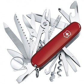 Resim Victorinox Swisschamp 1.6795.LB1 33F Deri Kılıflı İsviçre Çakısı 