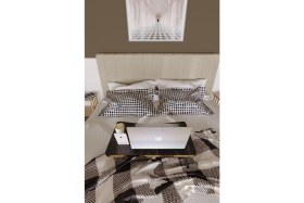 Resim Ayarlanabilir Katlanabilir Laptop Sehpası – Mermer Desenli, Portatif Yatak Üstü Çalışma Masası 