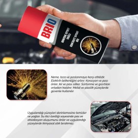 Resim Brio Elektronik Kart Devre Kontak Temizleyici Sprey 200 ml Yağlı 2 Adet 