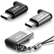 Resim Linktech O186 Micro To Type-C Dönüştürücü Metal Adaptör 