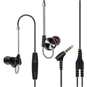 Resim Qkz Dm10 3.5 MM Kulaklık Mikrofonlu Kulak İçi Kulaklık Hifi Müzik 