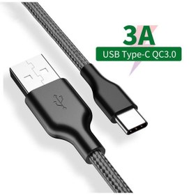 Resim C Tipi Usb Kablosu Hızlı Şarj Veri İletim Hattı Naylon Örgülü Huawei P20/mate20/xiaomi X3/Samsung Uyumlu S9 Evrensel 