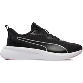 Resim Puma 378774 13 Flyer Lite Kadın Spor Ayakkabısı Siyah Beyaz 