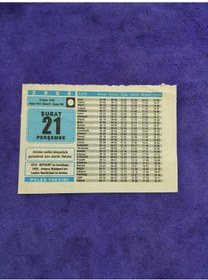 Resim 21 Şubat 2008 Takvim Yaprağı - Nostaljik Koleksiyonluk Takvim Yaprağı 