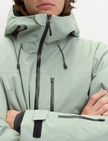 Resim Stormwear Kapüşonlu Kayak Montu - Açık Haki / LREG 