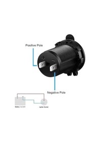 Resim Oto Çakmak Fiş Çakmaklık Dişi Pano Tip 30Mm Şase Monteli N11.3237 