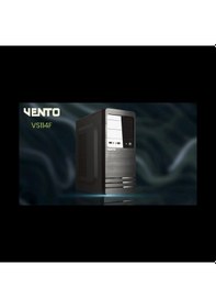 Resim Vento Vs114f Mid Tower, 400w Siyah, Kurumsal Kasa 