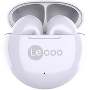 Resim Mufunye Lecoo C2 True Wireless Bt Kulaklık Yarı Kulak İçi Spor Kulaklıkları Bt5.1 Çip Grafen Kompozit Diyafram Akıllı Dokunmatik Kontrol Beyaz 