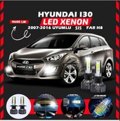 Resim Hyundai İ30 2007-2016 Sis Farı Uyumlu Şimşek Etkilii Led Xenon Pro Series H8 