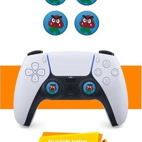 Resim Ps3, Ps4, Ps5, Xbox Uyumlu Analog Stick Koruyucu - Clt-68 - 4 Lü Set 