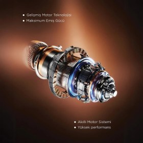 Resim Kablosuz Katlanabilir Hafif UV Işıklı Dikey Şarjlı Süpürge 300W 21KPa Torima CSVC-100 Beyaz 