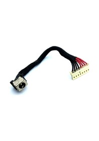 Resim Asus Uyumlu GL703GM, GL703GS, FX63VM DC Power Jack - Şarj Soketi 