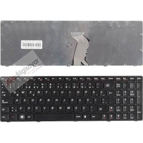 Resim Laptopyedekparca Lenovo Uyumlu V117020Gs1, V-117020Kk1 Klavye Türkçe Tuş Takımı Q 