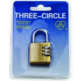 Resim Tri-Circle Şifreli Asma Kilit 25mm 