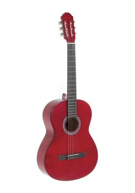 Resim Gewa Alman Markası 4/4 Tam Boy 3 Renk Klasik Gitar-Kılıf-Pena Kırmızı 