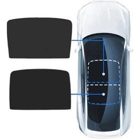 Resim Besthome1 Tesla Model Y/3 İçin Bölme Panoramik Tavan Güneşlik, Isı Yansıtmalı Ve Taşınabilir 