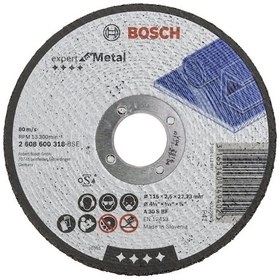 Resim Bosch - 115 2,5 Mm Expert Serisi Düz Metal Kesme Diski Taş 