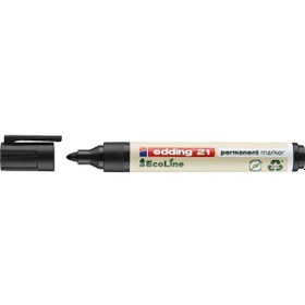 Resim Edding 21 Ecoline Permanent Marker Siyah 