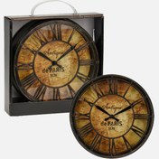 Resim Paris Duvar Saati 21 cm 