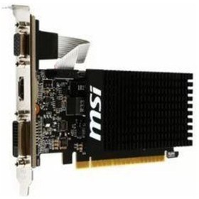 Resim MSI Uyumlu GEFORCE GT710 2GD3H LP 2GB DDR3 64BIT 1XVGA 1XHDMI 1XDVI EKRAN KARTI 