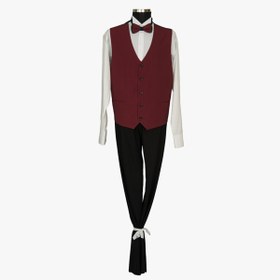 Resim FORMTEKS Garson Papyon Bordo 