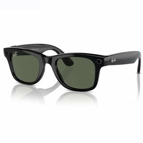 Resim Ray-Ban | Meta Wayfarer Akıllı Gözlük Parlak Siyah G-15 Yeşil 