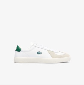 Resim Lacoste Baseshot Pro Leather Erkek Beyaz Sneaker 