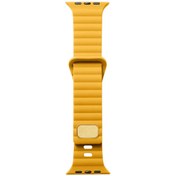 Resim Watch 7 45mm Uyumlu KRD-73 Uyumlu Zore Kordon-Sarı 