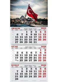 Resim 2026 Yılı Gemici Takvimi-bayrak Ve İstanbul 