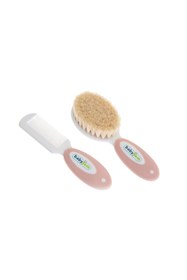 Resim Hype Store Bebek Tarak Seti Doğal Kıl İçerikli Pembe 