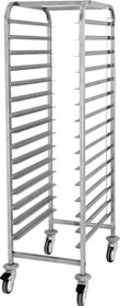 Resim EMP.2TT.2.6040 Tepsi Taşıma Arabası 40x60 Tepsiye Göre İkili 