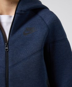 Resim Nike Sportswear Tech Fleece Full-Zip Hoodie - Lacivert / 