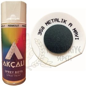 Resim Akçalı Metalik Açık Mavi simli Sprey Boya 400 ML - 358 