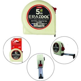 Resim Şerit Metre 5 19mm - Beyaz Era12508 Yusuf Eratool 