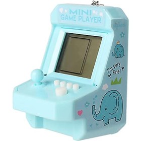 Resim Oyun Konsolu Anahtarlık, Taşınabilir Retro El Oyun Konsolu, Çeşitli Oyunlar, Nostaljik Oyun Oynama Anahtarlık, Komik Elektrikli Araba Anahtarları, Çocuklar ve Yetişkinler için Hediye 