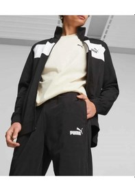 Resim Puma Polt Suit Erkek Eşofman Takımı Siyah 