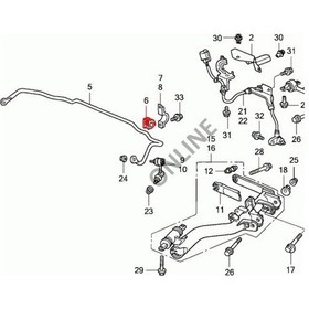 Resim Honda Civic 2006-2011 Arka Viraj Demir Lastiği Takım 