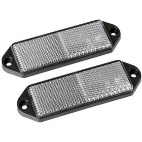 Resim Lampa E11 Belgeli Beyaz Vidalı Dikdörtgen Reflektör 20521 