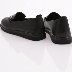 Resim Dgn 409 Kadin Loafer Ayakkabi 409-1567-R1534 Siyah 