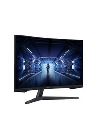 Resim Samsung Odyssey G5 LC27G55TQBUXUF 27" 1 MS 144 Hz QHD Curved VA LED Monitör (Teşhir) 
