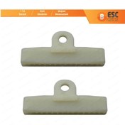 Resim Toyota Uyumlu Type 1 için 2 Adet Cam Kriko Taşıyıcı Klipsi -1 N11.17874 