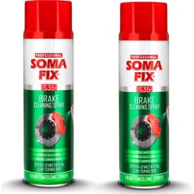 Resim Somafix S35 Fren Balata ve Genel Amaçlı Temizleyici Sprey 500ML (2 Adet) 