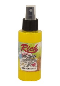 Resim Spray Kumaş Boyası Güneş Sarı Çok Renkli 