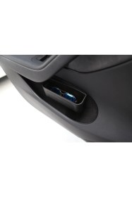 Resim Elo Tesla Model Y / Model 3 Gözlük Muhafaza Kabı , Mat Siyah Renk Seçeneği Ile 